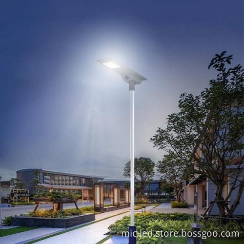 High Lumen Solar Street Lights - Factory Hot Sale 180lm/W Outdoor Lighting